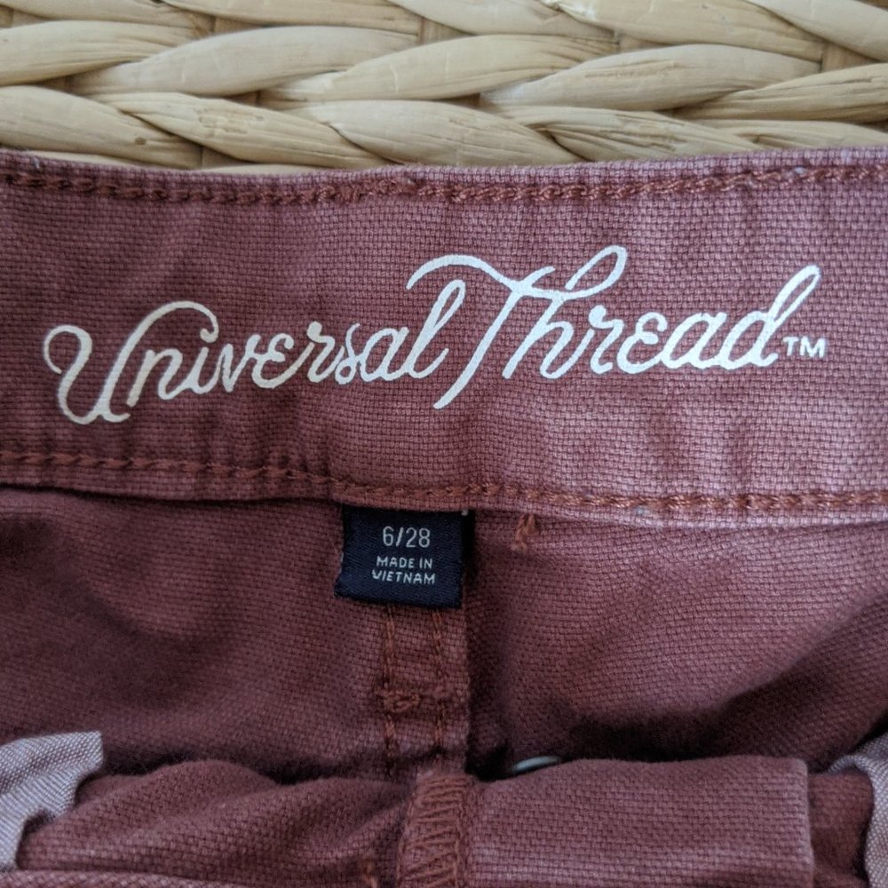 Universal Thread High Rise Midi Shorts 6 - Picture 6 of 7
